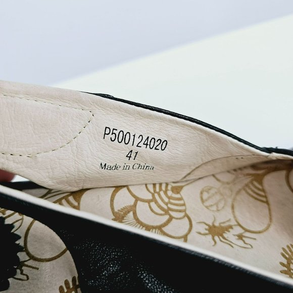 Fly London Yakin Ankle Strap Wedge Sandals 41 10 Black Leather Peep Toe Comfort - Picture 2 of 13